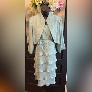 R&M Collection Formal Dress & Jacket